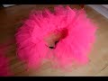 How to make a TuTu skirt!