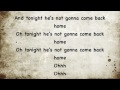 Noah And The Whale - Tonight's The Kind Of Night Lyrics