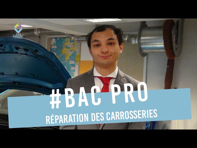 Raphaël Pargamin Bac Pro Carrosserie GARAC