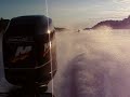 Fast bass boatI llinois river runners beat jet skis in bass boat Gambler