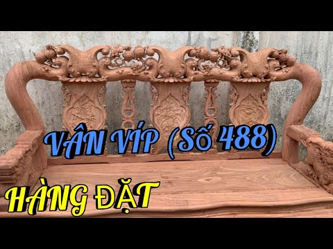 VÌ SAO Nên Dùng Bộ Đào Chim Cột 12 Gỗ Hương Đá |Đồ Gỗ Trâm Anh| Số 488