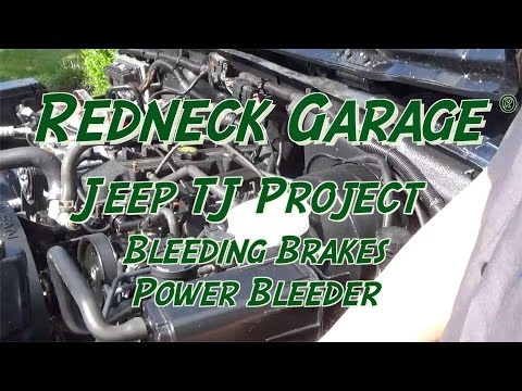 Jeep Wrangler TJ Project - Bleeding Brakes and a New Tool