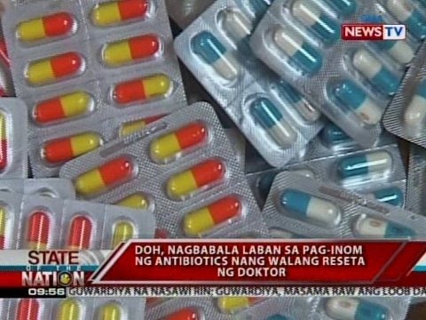 antibiotics inom reseta doktor walang doh laban nagbabala nang