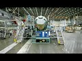 Manufacturing of Boeing Aeroplane in Factory