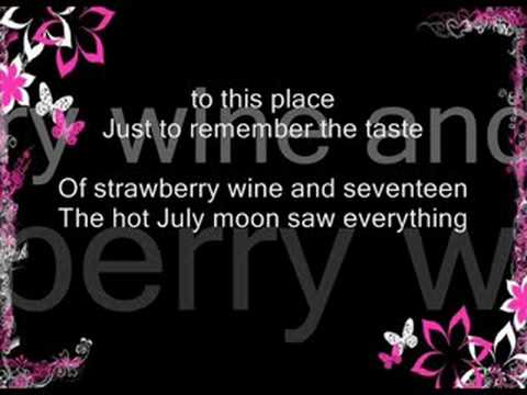 Strawberry Wine Lyrics