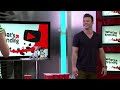 Jimmy Tatro Challenges Shira in Beer Pong