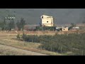 مورك حاجزأبو شفيق هروب كلاب الأسد ونشوب حريق في الحاجز 17-06-2013