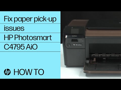 Printer Does Not Pick Up or Feed Paper - HP Photosmart C4795 All-in-One Duration: 5:59. Total Views: 18,792 .