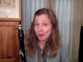 Clarinet Lesson: Improving clarinet tone using the