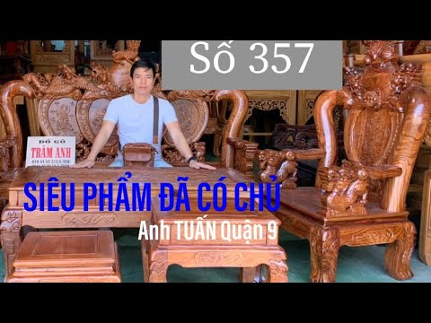 CHÚC MỪNG anh Tuấn đã nhanh tay sở hữu bộ nghê hương 12 tuyệt đẹp số 357/Đồ Gỗ Trâm Anh /0794455222