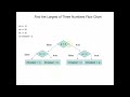 Find the Largest of Three Numbers
