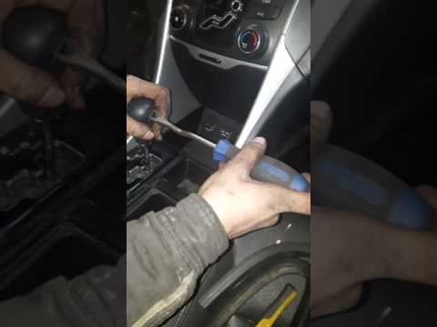 Как снять коробку передач хендай соната Remplacement de la ceinture de sécurité Hyundai Grandeur