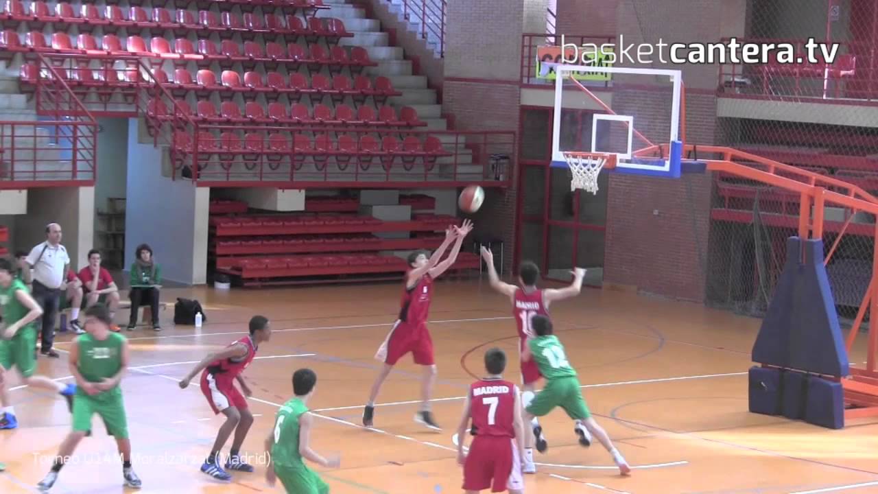 U14M - Selec. MADRID vs PAÍS VASCO.- Torneo Infantil Masc. Moralzarzal (BasketCantera.tv)