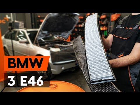 Как заменить салонный фильтр на BMW 3 (E46) (ВИДЕОУРОК AUTODOC)