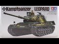 TAMIYA 135 Kampfpanzer LEOPARD Kit Review