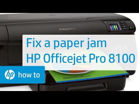 Fixing a Paper Jam on the HP Officejet Pro 8100. Duration: 8:10. Total Views: 331