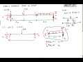 Calculating reactions for beam with hinge - statics/mechanics example