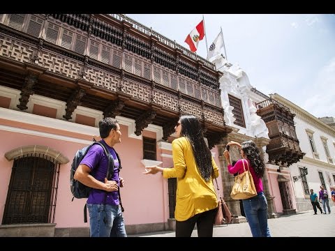 Attractions of the city of Lima, Peru