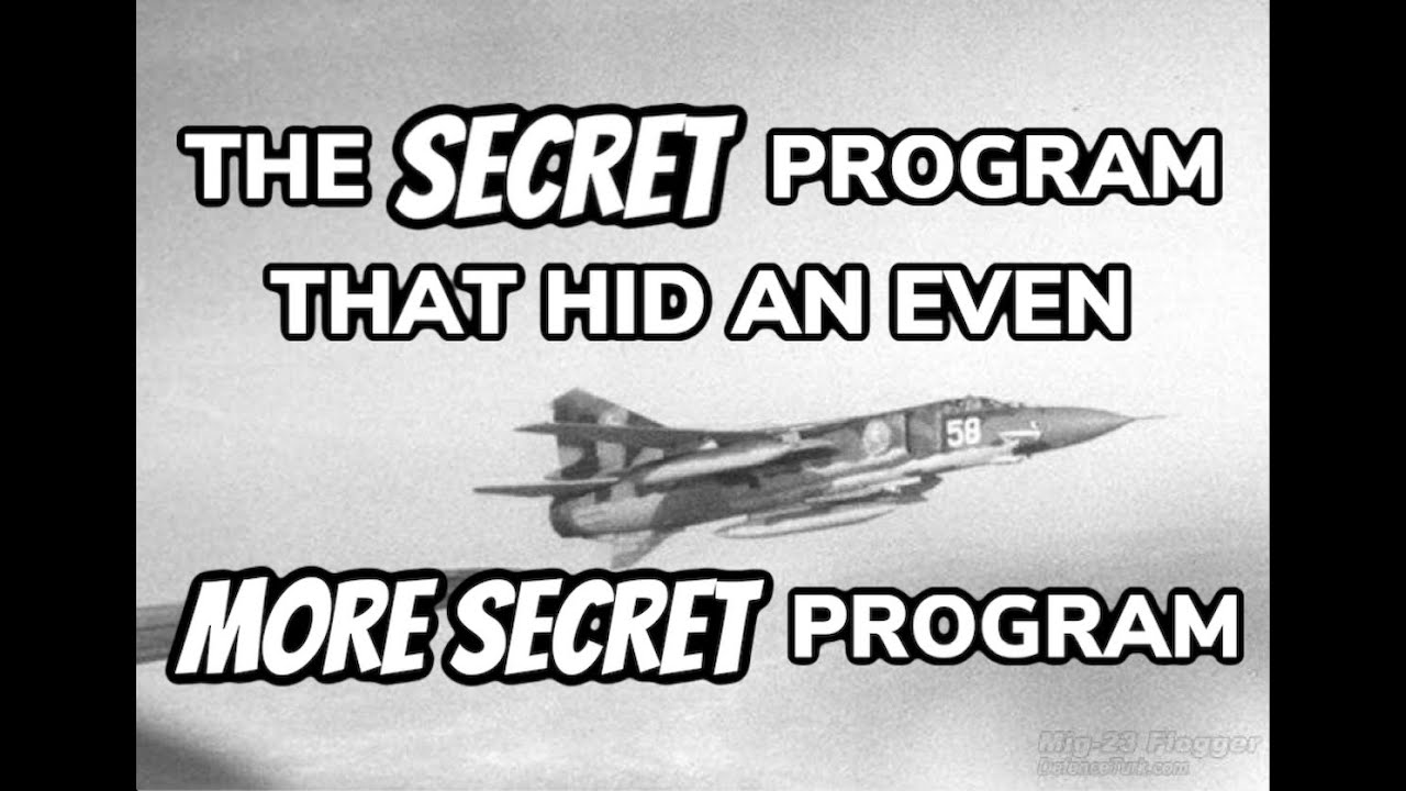 The Secret Program That Hid an Even More Secret Program