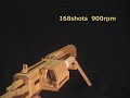 504 rounds! Motorized Rubber Band GATLING GUN /OGG CRAFT