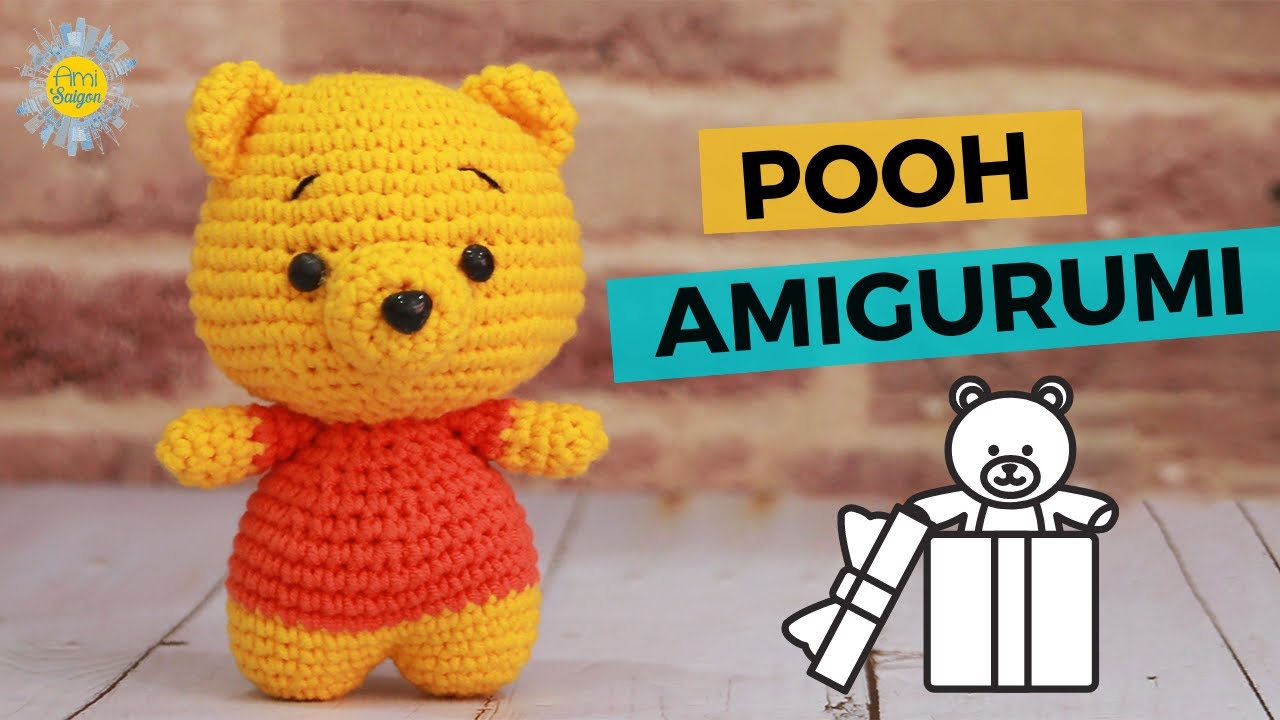 Amigurumi Pooh crochet pattern