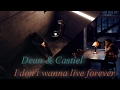 Dean & Castiel - Dont wanna live forever