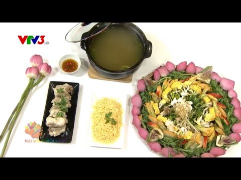 Lẩu hoa quả sườn non