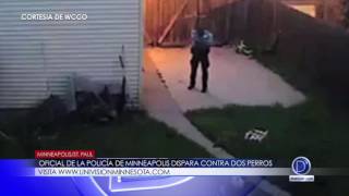 Oficial de la policía de Minneapolis dispara contra dos perros 