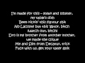 Hustle Gang - Here I Go Lyrics on Screen