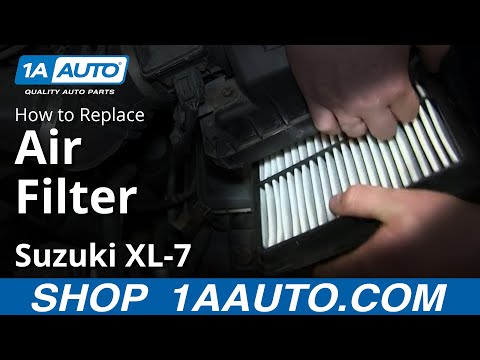 How To Replace Engine Air Filter 02-03 Suzuki XL-7