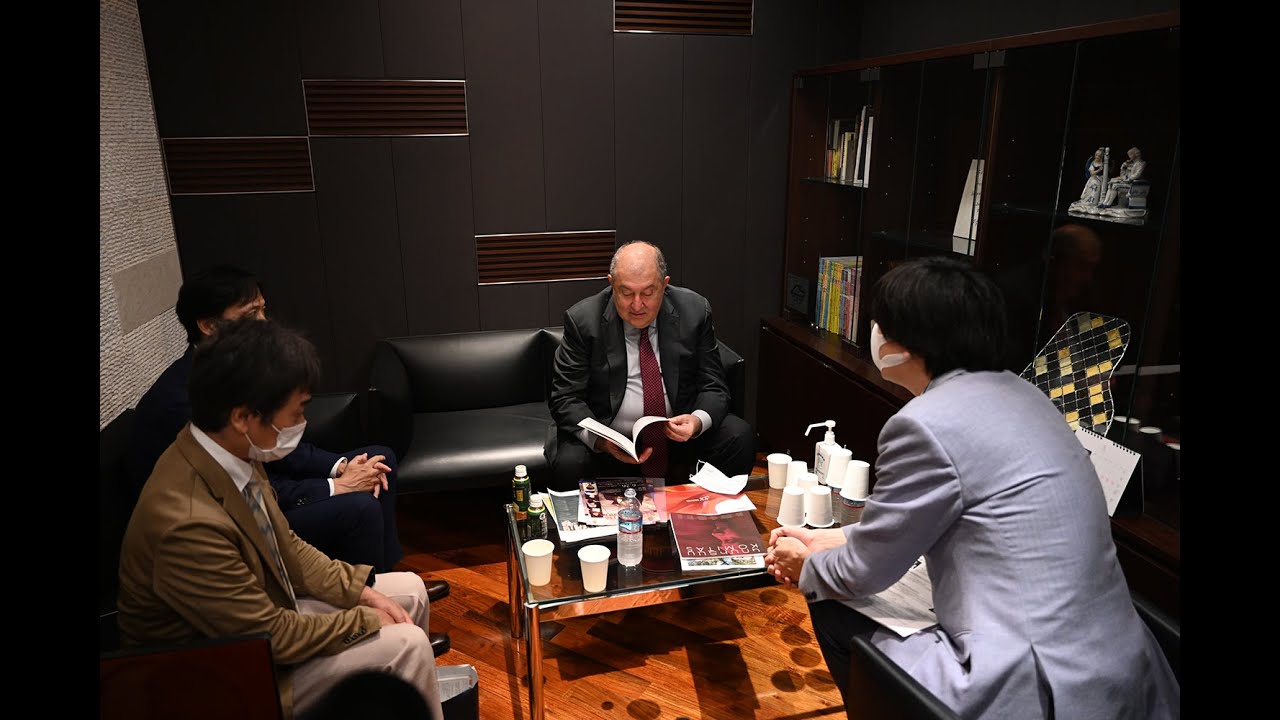 Նախագահ Սարգսյանն արհեստական բանականության ոլորտում համագործակցության հարցեր է քննարկել ճապոնական հանրահայտ YAMAHA ընկերության ներկայացուցիչների հետ