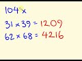 Cool math mental multiplication trick - become a genius solving math instantly!