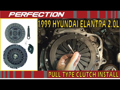 Pull Type Clutch Installation - 1999 Hyundai Elantra 2.0L