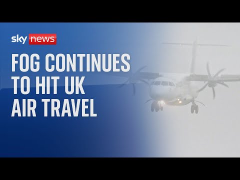 UK Flights Disrupted by Weather