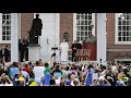 Đức Thánh Cha thăm Dinh Độc Lập Philadelphia kêu gọi bảo vệ tự do tôn giáo