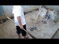 Cleaning the cobra pit