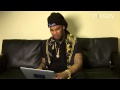 Waka Flocka reads a fans comment