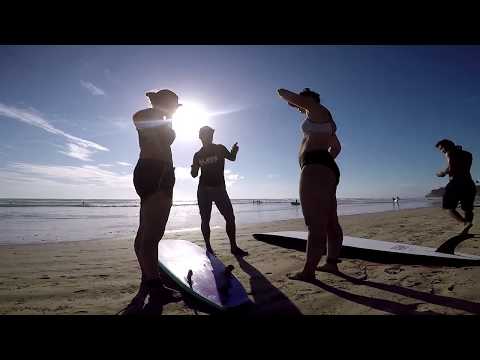 Surfing in Costa Rica