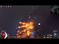 Incinerate triple totems build with Templar, solo map 70lvl, ver 0.11.4b Path of Exile