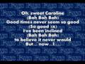 Sweet Caroline - Neil Diamond - Lyrics