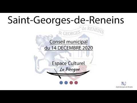 Conseil municipal du lundi 14 décembre 2020