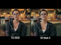 Canon 5D mkII vs The Canon T2i