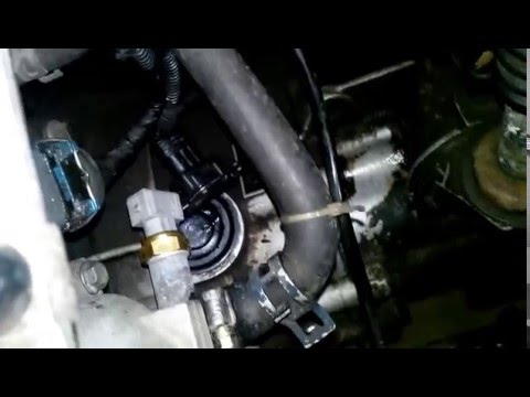 Where is camshaft sensor located in Chery Kimo