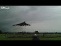 Close up of a Vulcan Bomber fly by - VOLUME WARNING
