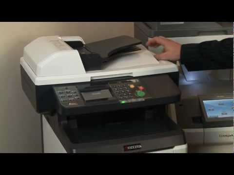 Kyocera FS-C2626 MFP & Sharp MX-M850 Digital Document System Duration: 1:36. Total Views: 509