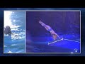 ANTENA 3 TV - Daniela Blume en Splash - hace un equilibrio mortal desde 7,5 metros