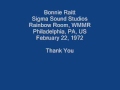 Bonnie Raitt 05 - Thank You