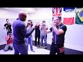 Anderson Silva Seminar - The spider shows some skills