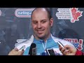 Draw 4 Media Scrum - 2013 Tim Hortons Brier