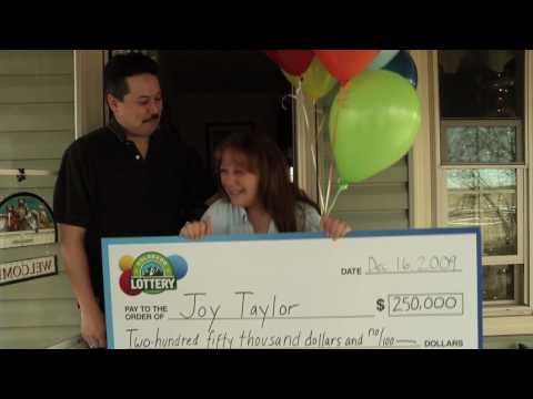 Colorado Lottery $250,000 Winner - Joy Taylor won big in the Lottery's Second-Chance Drawing for Dynamite Dollars.